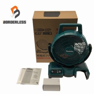 マキタ(Makita)の☆未使用品☆makita マキタ 10.8V 充電式ファン CF202DZ 本体のみ 青/ブルー ACアダプタ付き 首振り機能付き 80198(工具)