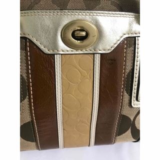 【良品】COACH コーチ 11620 シグネチャー ショルダー ハンドバッグ