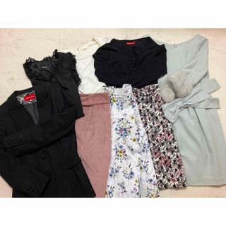 アルページュ系秋冬お洋服まとめ売り　可愛い系8点セット(セット/コーデ)