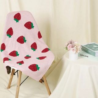 100%cotton🍓ブランケットおくるみ新品ギフトにも