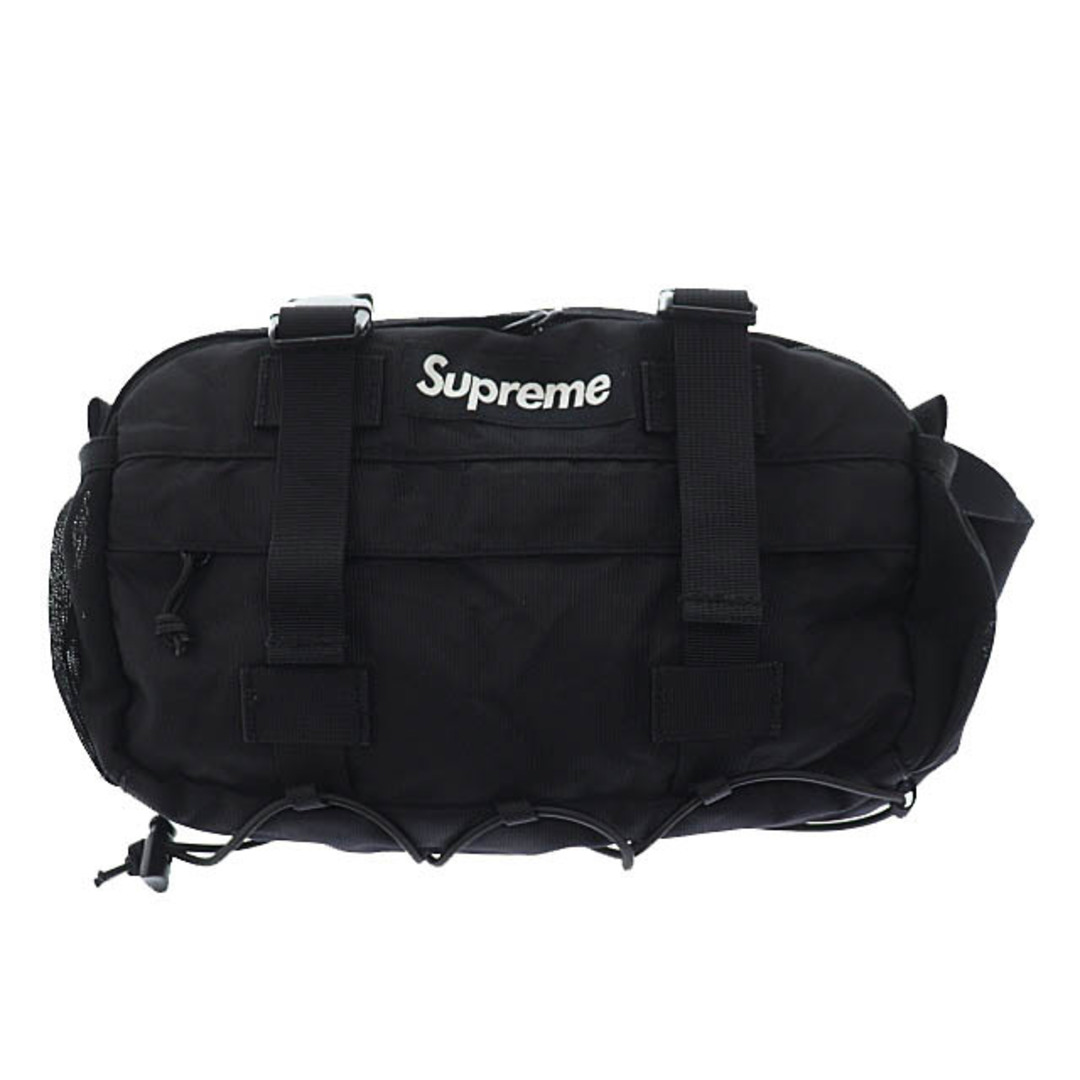Supreme waist bag 19aw Black