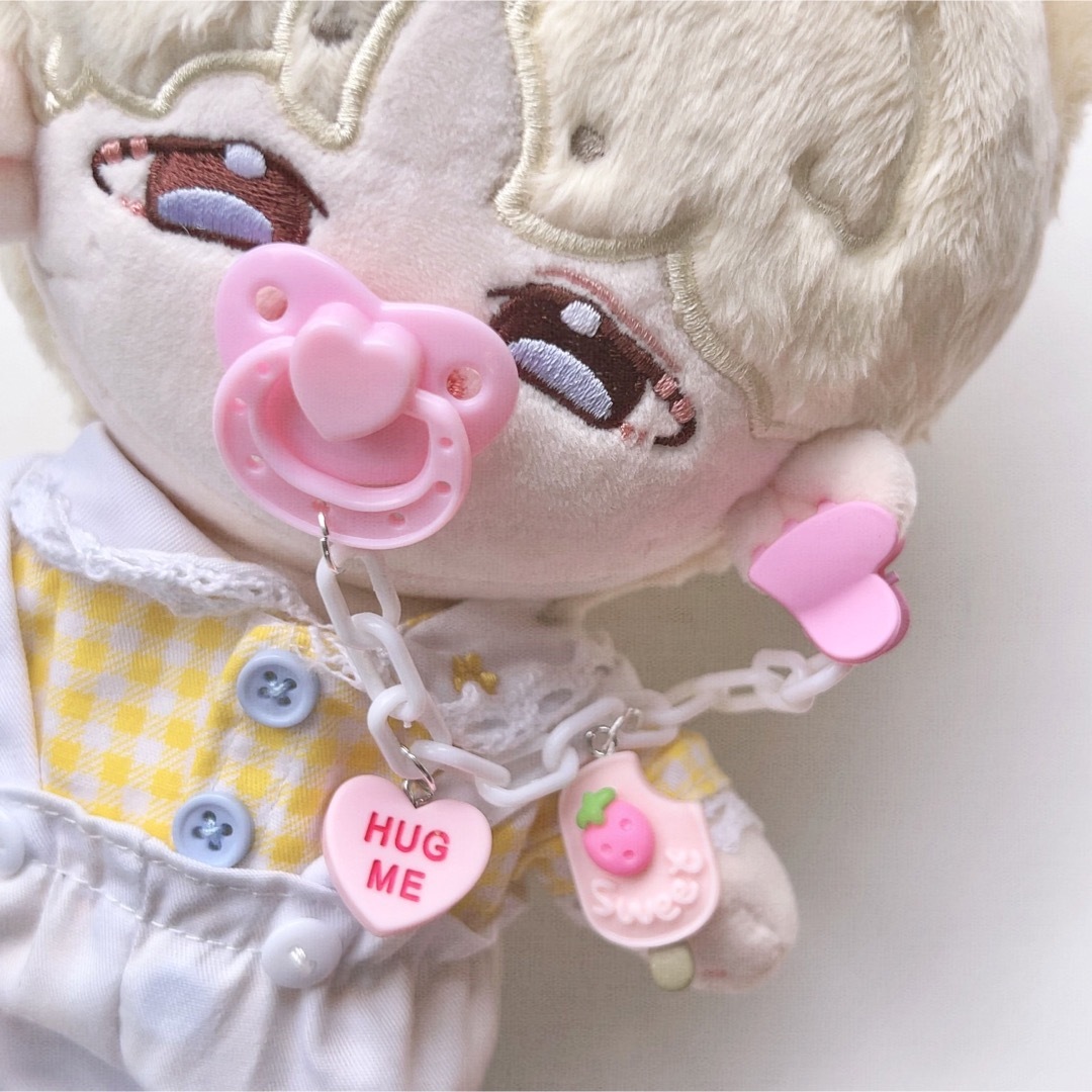 20cm 服 ぬいぐるみ ぬい服 おしゃぶり 韓国 着せ替え アクセサリー