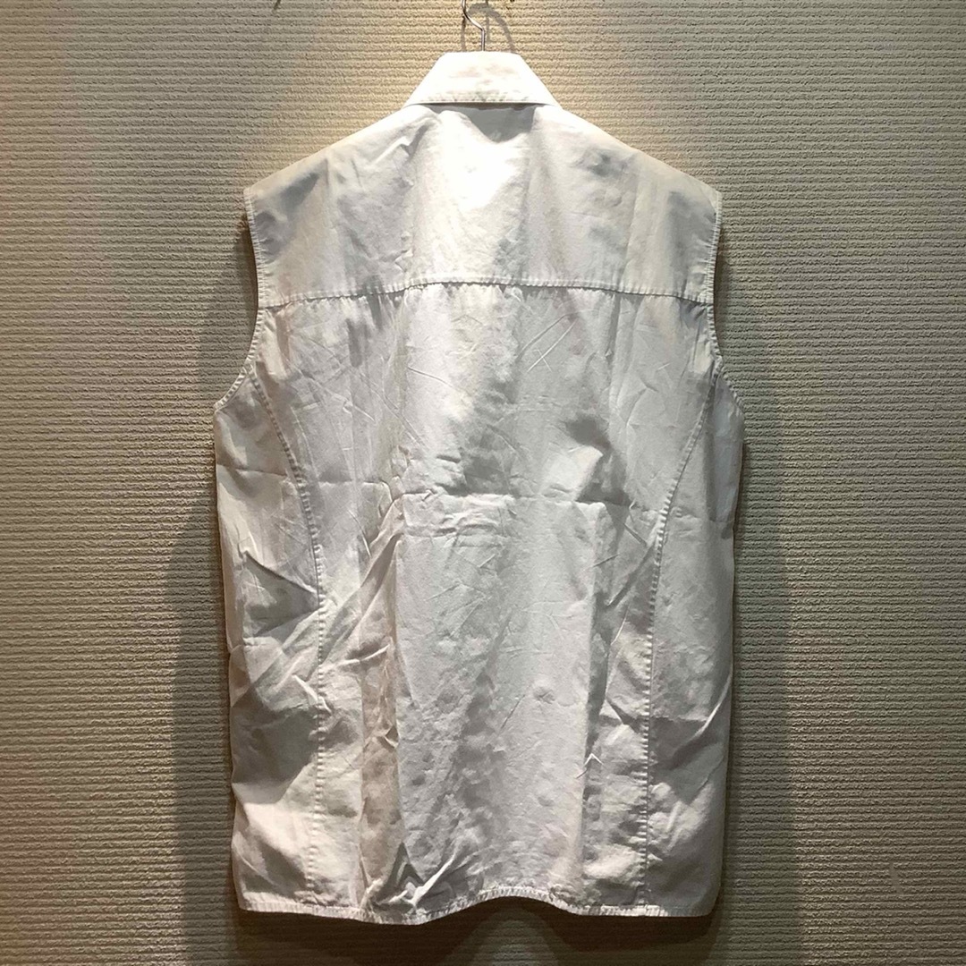 セリーヌ CELINE フィービー期 ロングシャツ ブラウス ホワイト 36