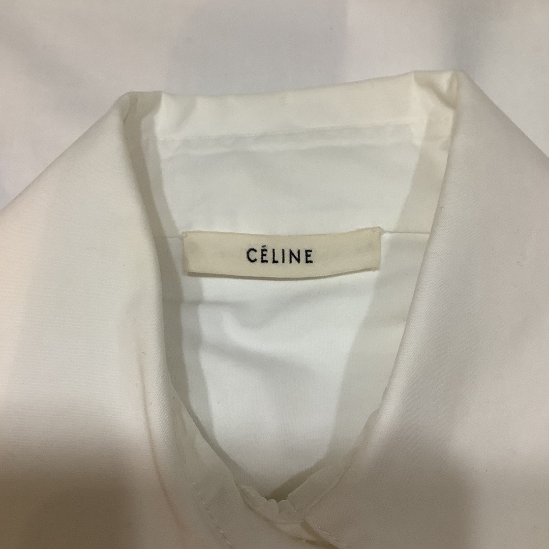 celine セリーヌ フィービー期 ブラウス ホワイト 36