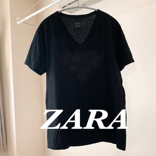 ザラ(ZARA)のZARA スーパーマンTシャツ(Tシャツ/カットソー(半袖/袖なし))
