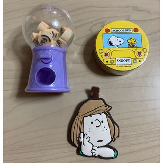 ピーナッツ(PEANUTS)のPEANUTS 文具SET クリップ　消しゴム　マスキングテープ(キャラクターグッズ)