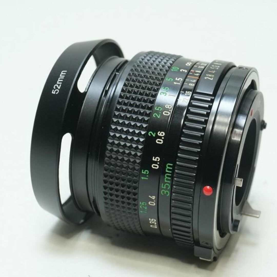 Canon FD 35mm F2 広角単焦点レンズ《希少な〇マーク》