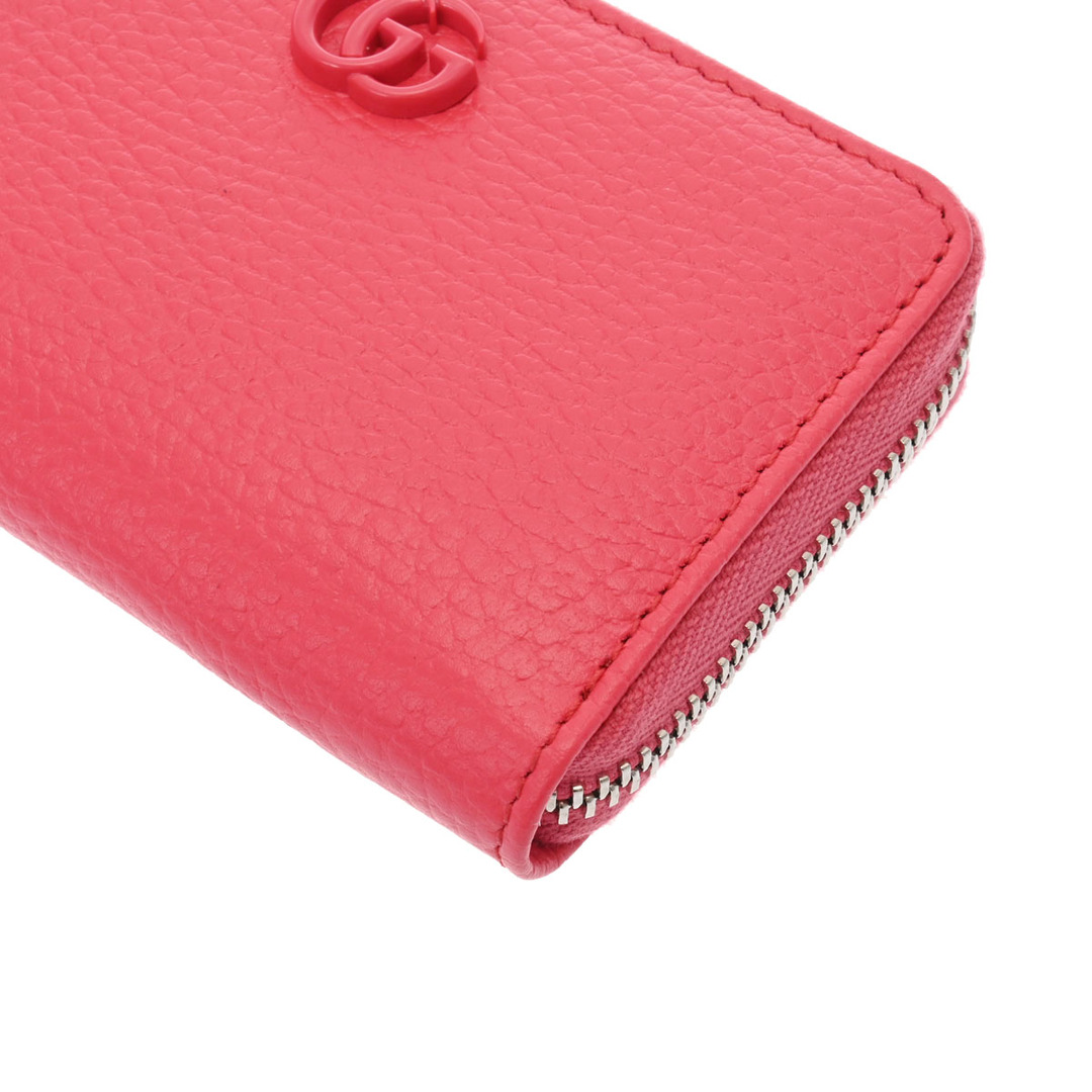 Gucci - グッチ ジップアラウンドウォレット ダブルG コインケース ... グッチ ジップアラウンドウォレット ダブルG コインケース ピンク
