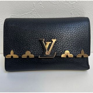 ルイヴィトン(LOUIS VUITTON)のLOUIS VUITTON ポルトフォイユ・カプシーヌ コンパクト(折り財布)