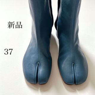 マルタンマルジェラ(Maison Martin Margiela)の新品 37 メゾンマルジェラ メゾン マルジェラ 足袋ブーツ タビ ブルー(ブーツ)