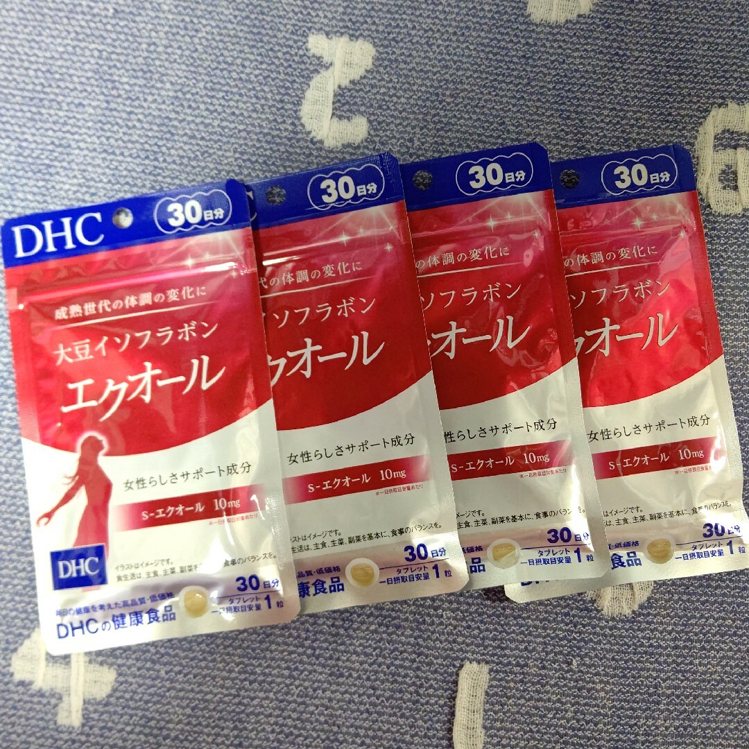 DHC エクオール 30日分 ×4袋