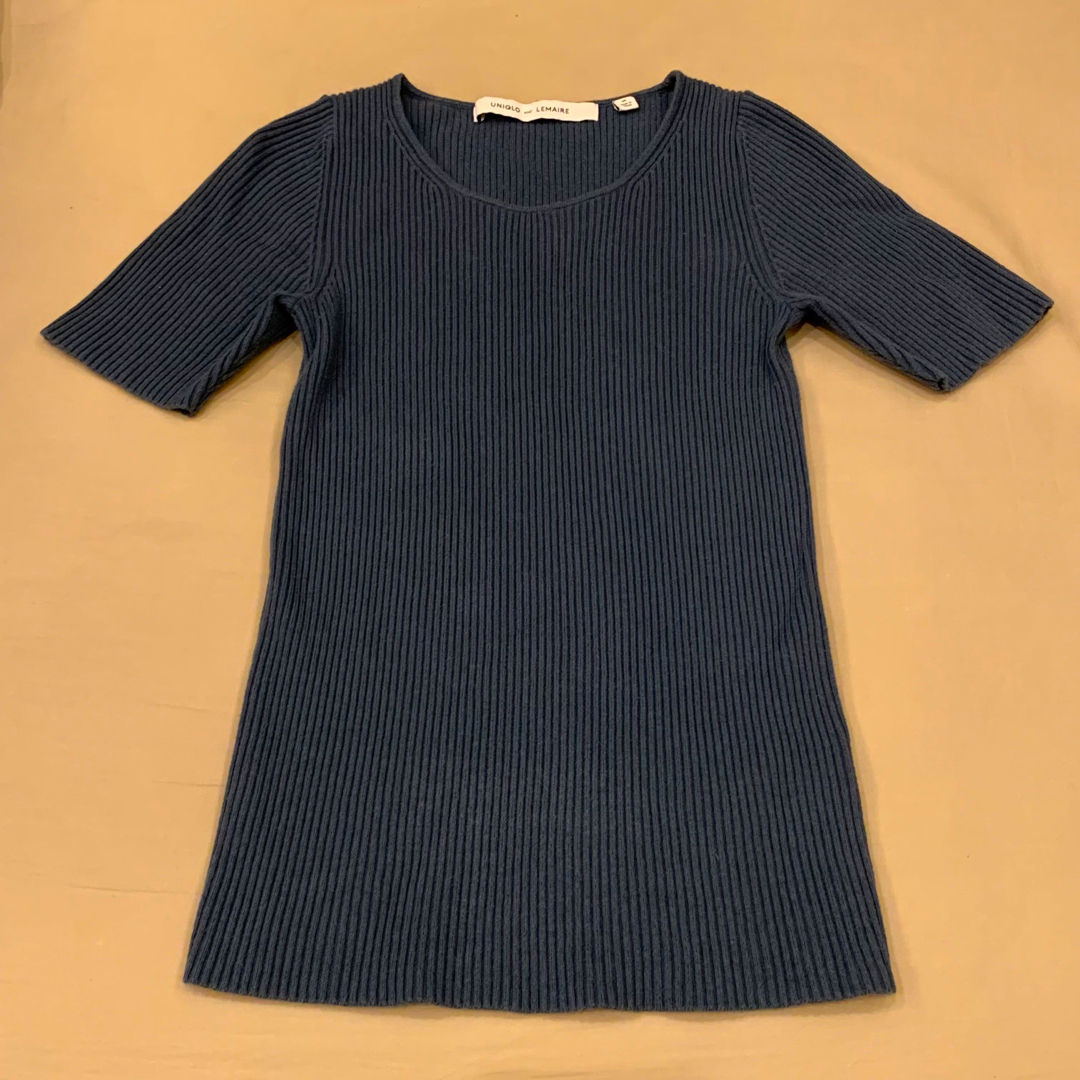 UNIQLO(ユニクロ)のUNIQLO ニット半袖セーター M レディースのトップス(ニット/セーター)の商品写真