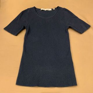 ユニクロ(UNIQLO)のUNIQLO ニット半袖セーター M(ニット/セーター)