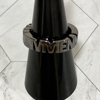 ヴィヴィアンウエストウッド(Vivienne Westwood)のヴィヴィアン　ノッティンガムリング　ガンメタ(リング(指輪))