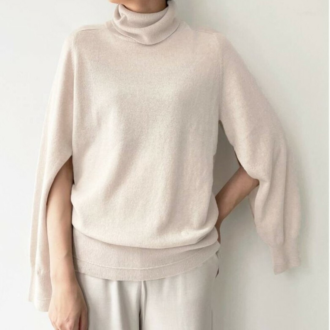 メーカーサイズ36アパルトモン　マリア マクマヌス　TURTLE NECK 12GG KNIT