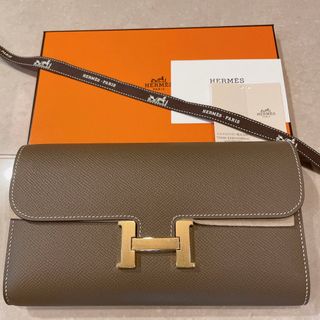 エルメス(Hermes)のあいあい様専用 新品 コンスタンスロングトゥーゴー エトゥープ×ゴールド金具(ショルダーバッグ)