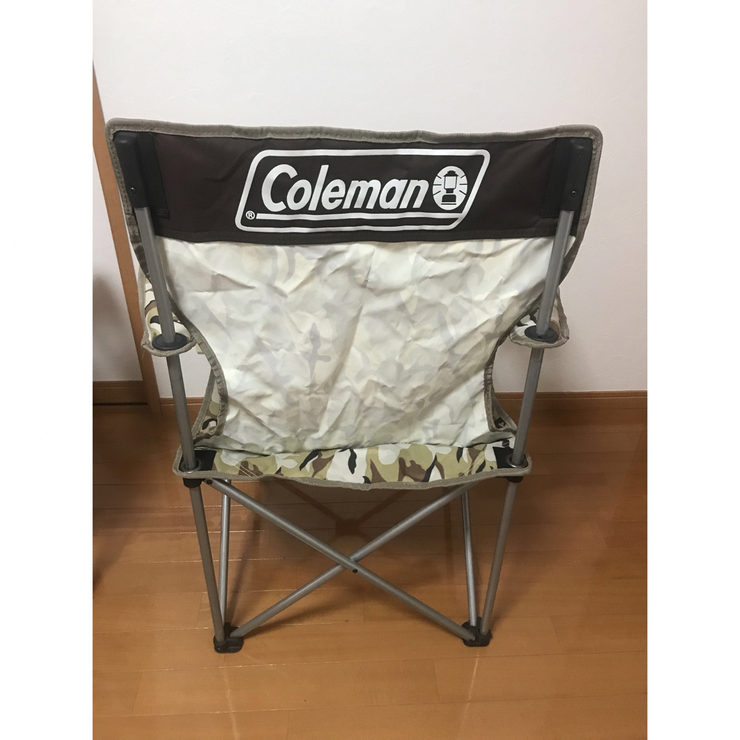 【Coleman】アームチェア カモフラージュ 2脚セット レア品