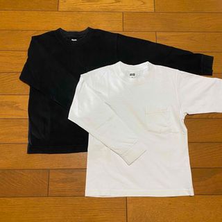 ユニクロ(UNIQLO)のユニクロ　ロンT  長袖Tシャツ　140(Tシャツ/カットソー)