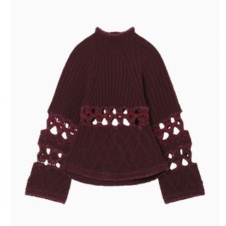 mame - 新品試着のみ Mame Kurogouchi Knit Stripe Topsの通販 by
