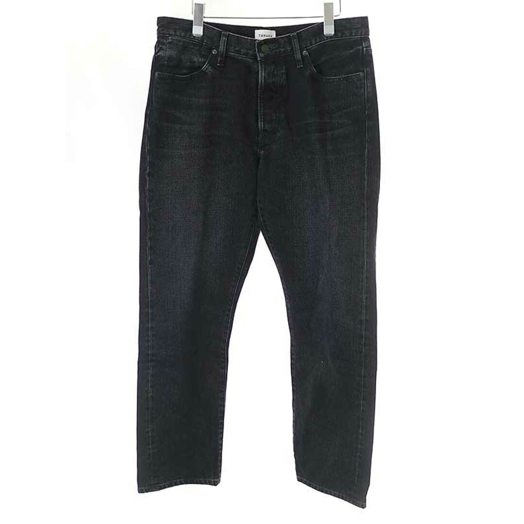 TANAKA タナカ ST-126 THE STRAIGHT JEAN TROUSERS デニムパンツ ブラック 32