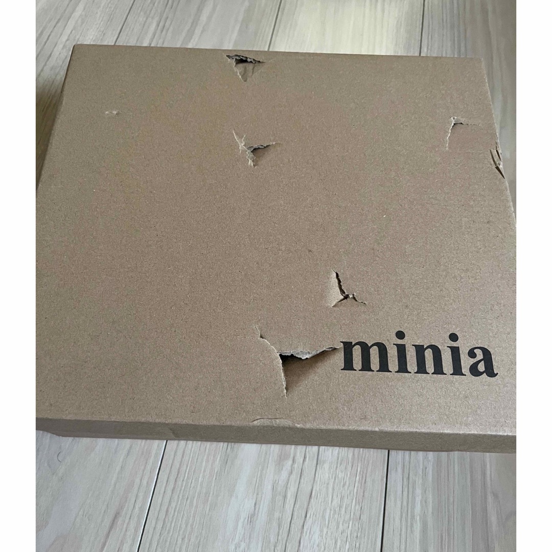 minia(ミニア)の未使用　minia　ムートンブーツ　Lサイズ(24〜24.5cm)  キャメル レディースの靴/シューズ(ブーツ)の商品写真