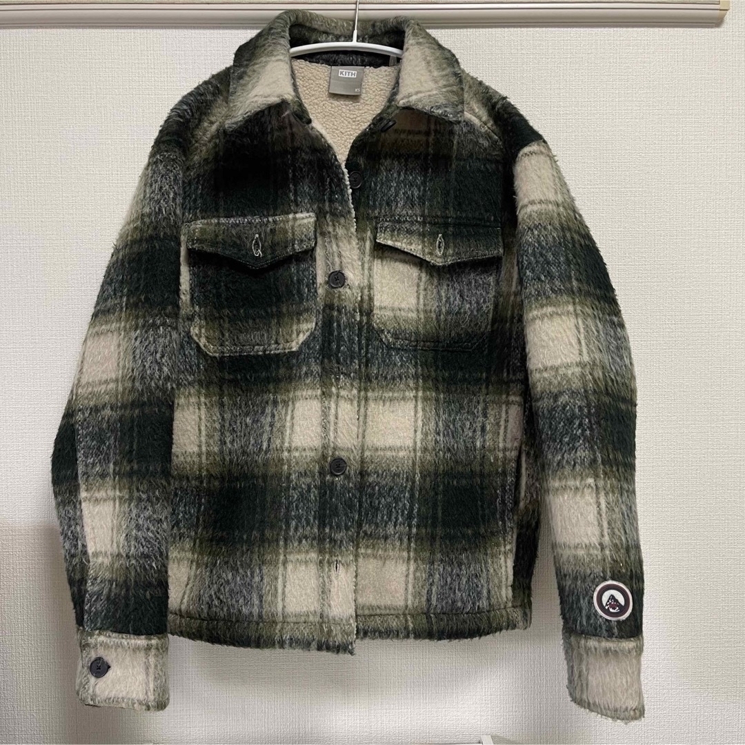 KITH W Fawn II Shacket グリーンXS 入手困難商品-