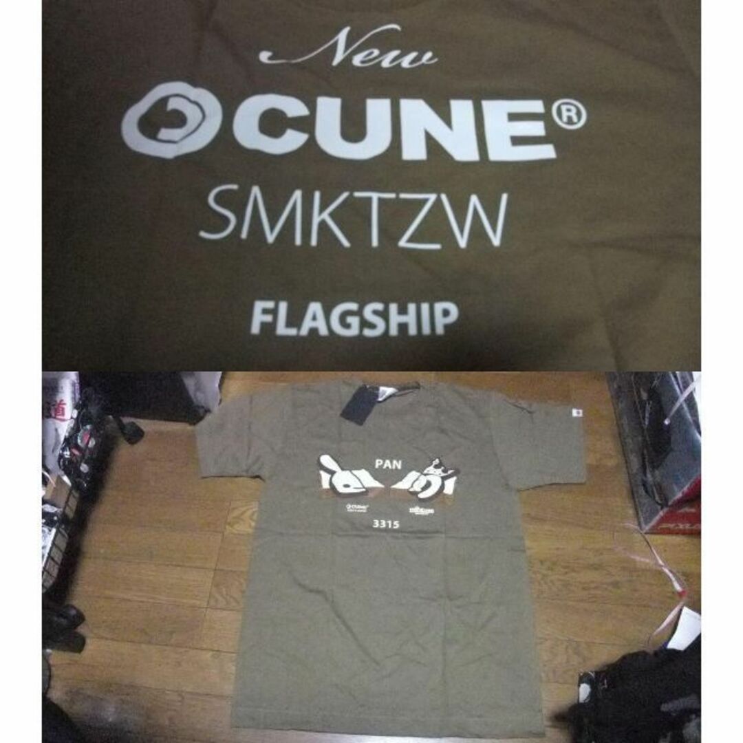 CUNE - 新品 cune キューン 下北沢店移転記念 パン屋 mixture TシャツL