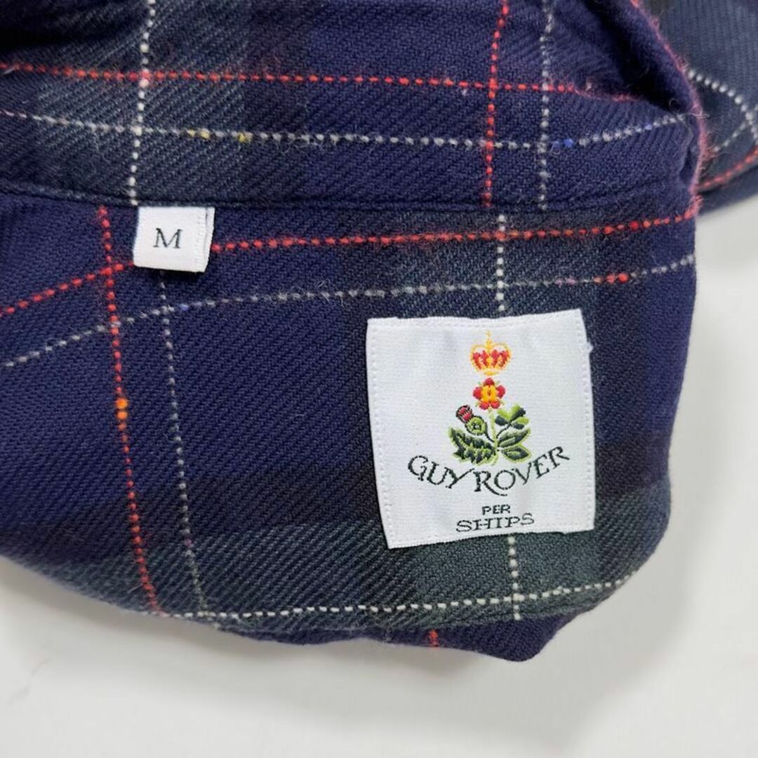 GUY ROVER(ギローバー)のGUY ROVER × SHIPS 別注 ウォッシュドチェックボタンダウンシャツ メンズのトップス(シャツ)の商品写真
