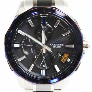 カシオ(CASIO)のCASIO カシオ OCEANUS オシアナス GPS電波タフソーラー 腕時計 ソーラー OCW-G2000E-1AJF メンズ【中古】(腕時計)