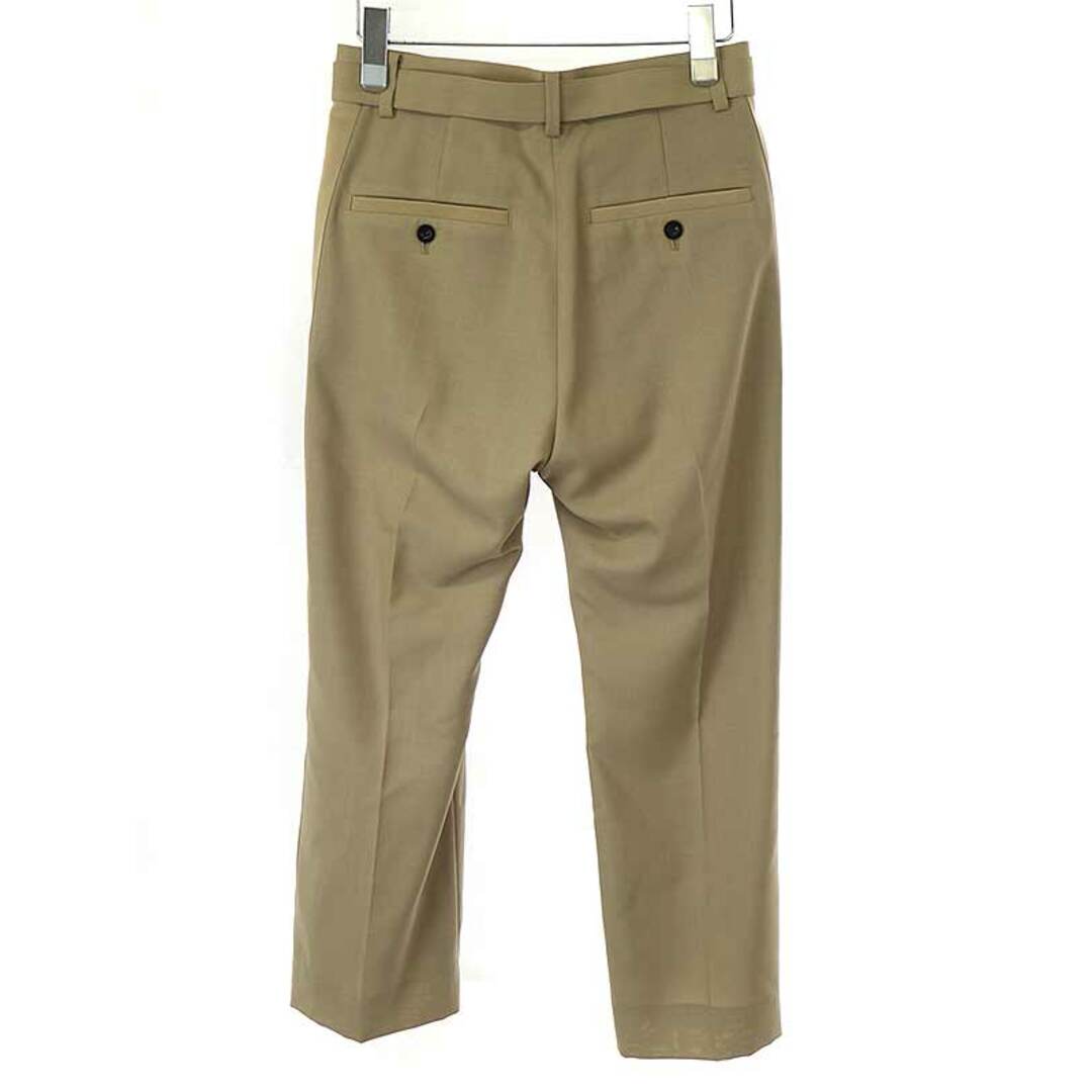 sacai(サカイ)のsacai サカイ 23SS Suiting Pants ベルテッドラインパンツ ベージュ 0 レディースのパンツ(その他)の商品写真
