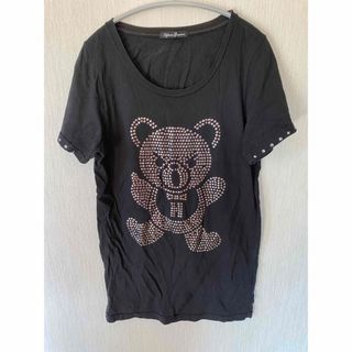 ヒステリックグラマー(HYSTERIC GLAMOUR)のヒステリックグラマー　ファックベア　スタッズ　半袖Tシャツ(Tシャツ(半袖/袖なし))