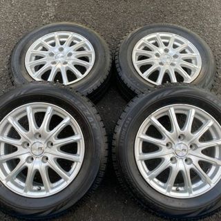 送料込 良品 2016年バリ山スタッドレス 195/65R15 ヴォクシー ノア