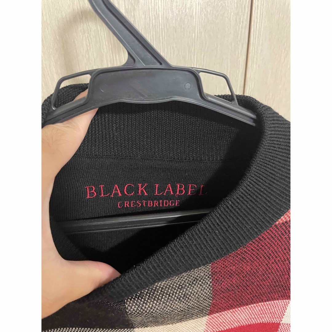 メンズノンノコラボ　BLACK LABEL CRESTBRIDGH ニット