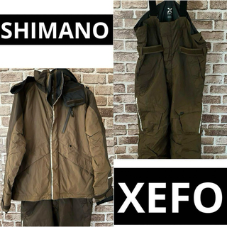 【SHIMANO】GORE-TEX防寒着 上下セット XEFO（RB-214p）