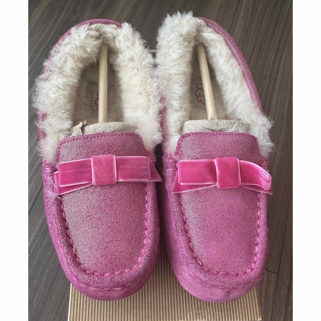 美品★ UGG  アグ　モカシン ANNMARIE ピンク　21cm