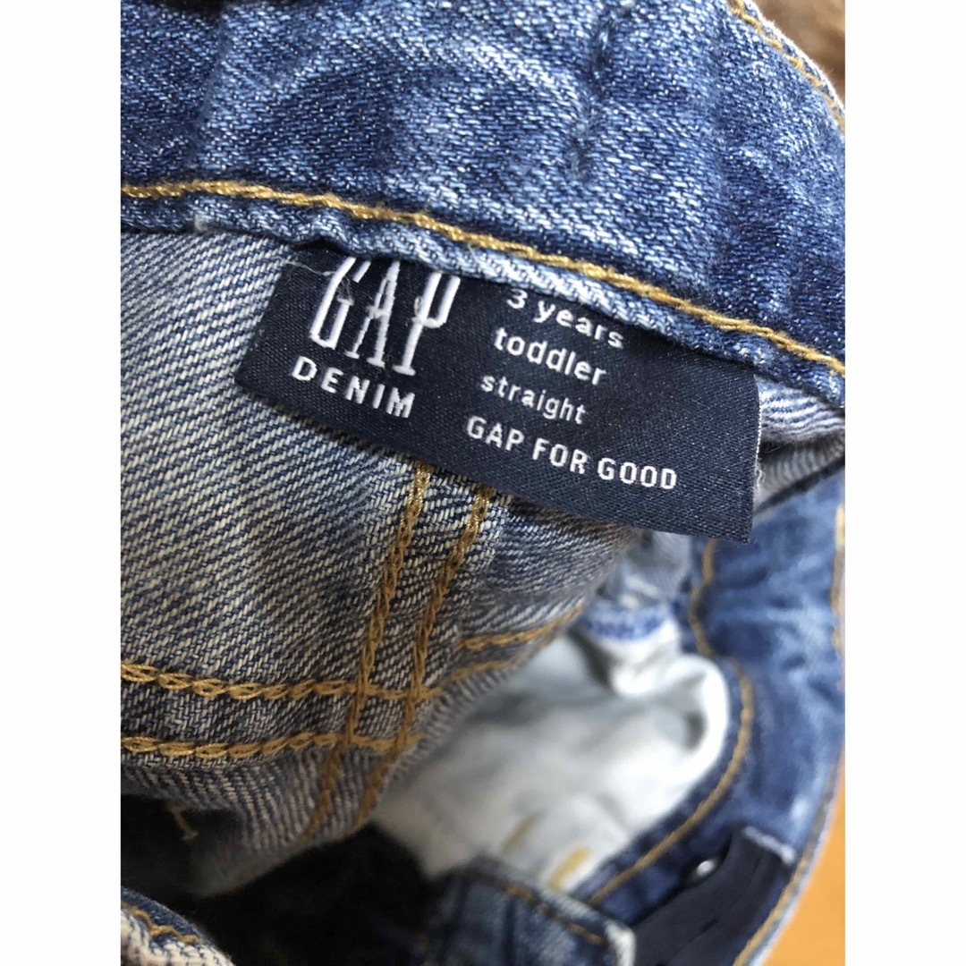 GAP Kids(ギャップキッズ)の早い者勝ち！GAP デニム　3years  日本サイズ100 キッズ/ベビー/マタニティのキッズ服男の子用(90cm~)(パンツ/スパッツ)の商品写真