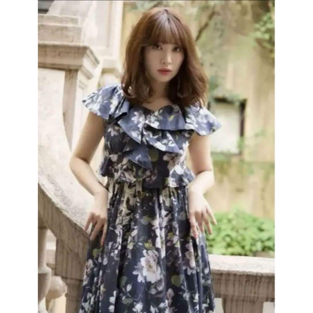 Anemone Ruffled Long Dress