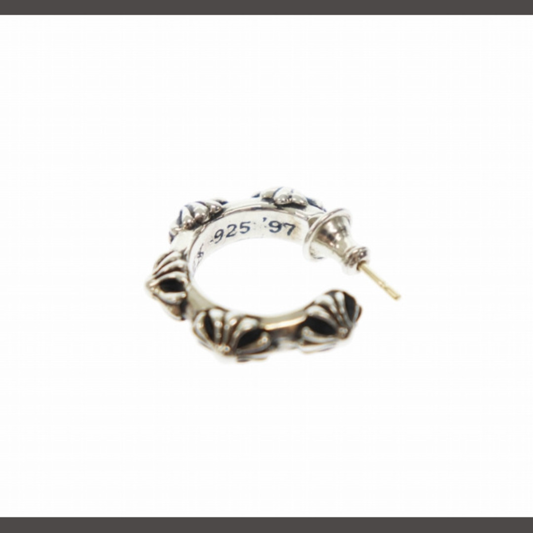 Chrome Hearts(クロムハーツ)のクロムハーツ CHROME HEARTS HOOP CROSS SML ピアス メンズのアクセサリー(ピアス(両耳用))の商品写真