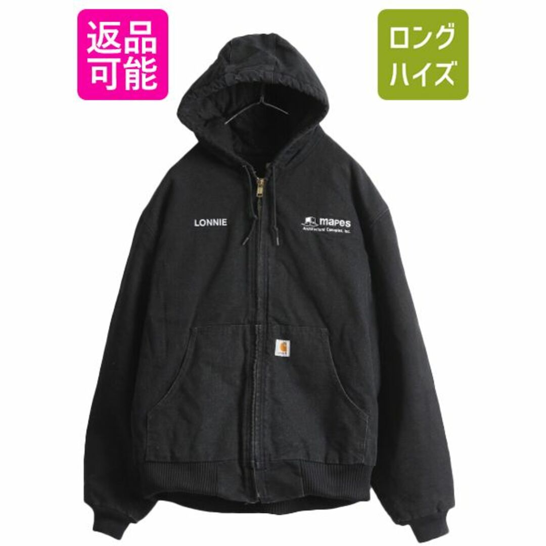 Carhartt カーハート アクティブジャケット 企業 ブラック USA製-