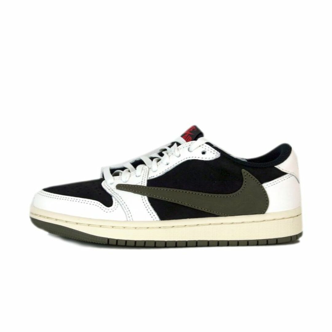 ナイキ NIKE × トラヴィス スコット Travis Scott ■ 【 WMNS AIR JORDAN 1 LOW OG Medium Olive DZ4137 106 】 ウィメンズ エア ジョーダン 1  スニーカー　29754