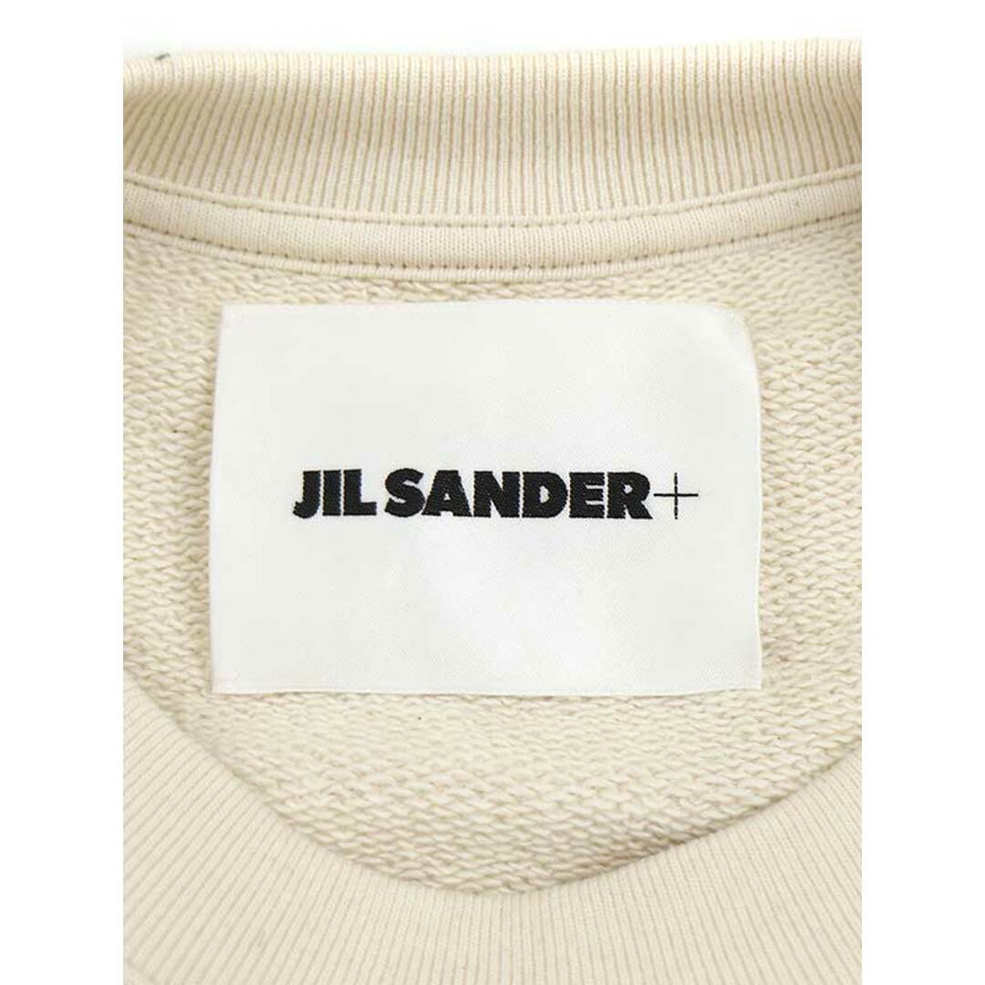 JIL SANDER＋ ジルサンダープラス 23SS ロゴプリントスウェットトレーナー アイボリー L