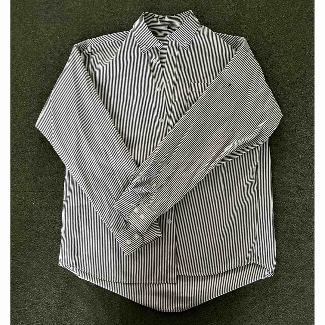 ストライプ　ボタンダウンシャツ メンズのトップス(シャツ)の商品写真