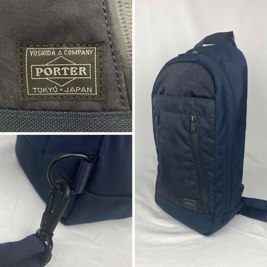【美品】PORTER / DARK FOREST /ワンショルダー / ネイビー