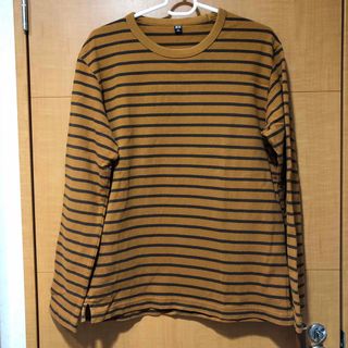 ユニクロ(UNIQLO)のUNIQLO メンズ　ボーダーロンT(Tシャツ/カットソー(七分/長袖))