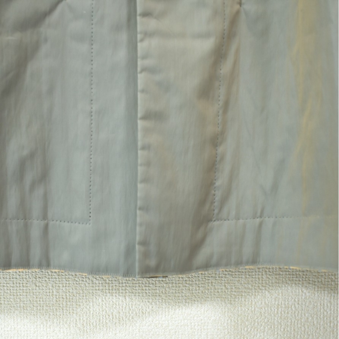 ★PLEATS PLEASE イッセイミヤケ★中綿 ステッチ ロングコート 玉虫 3