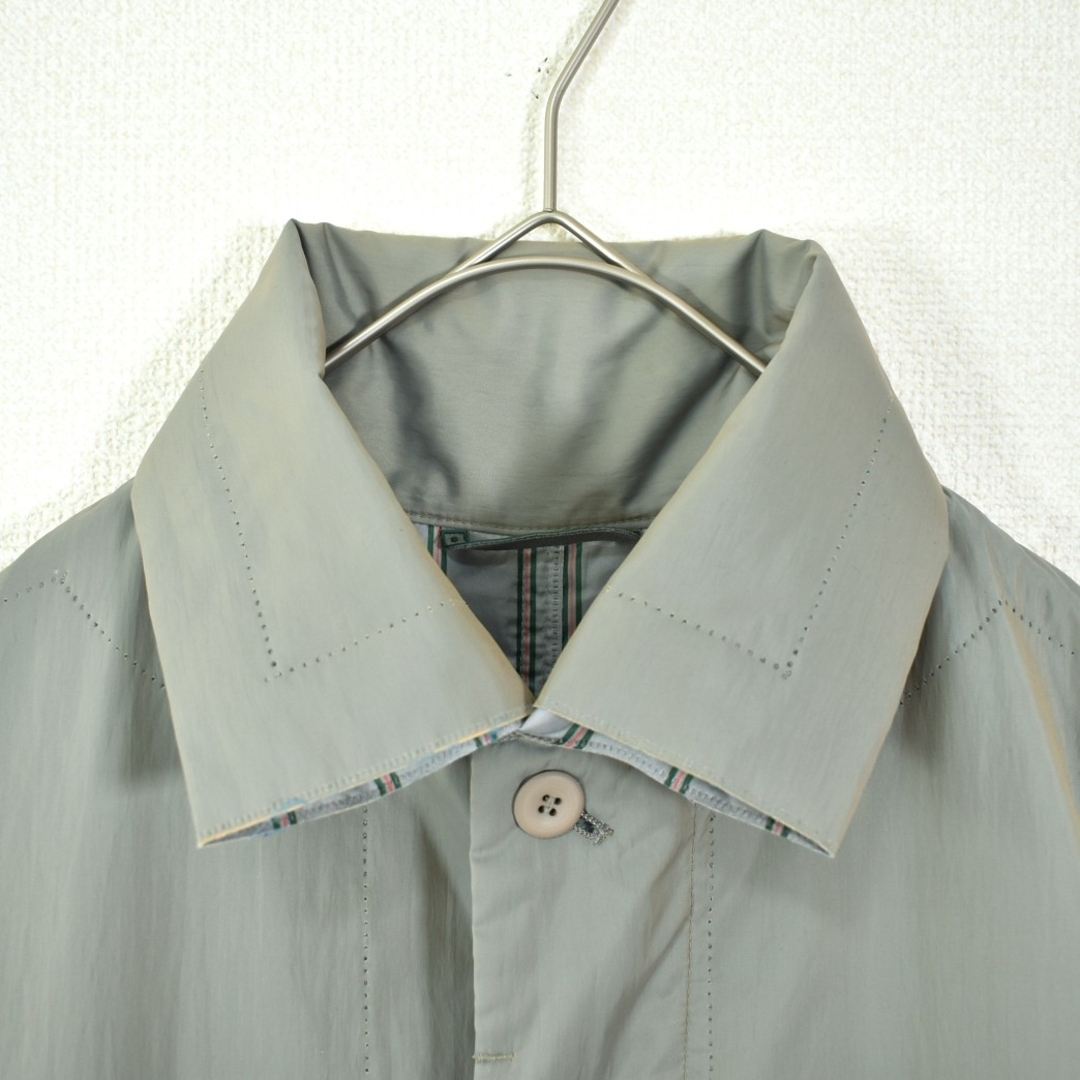 ★PLEATS PLEASE イッセイミヤケ★中綿 ステッチ ロングコート 玉虫 4