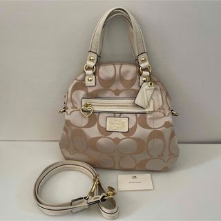 コーチ(COACH)のcoach コーチ　2way ショルダーバッグ　ハンドバッグ(ショルダーバッグ)