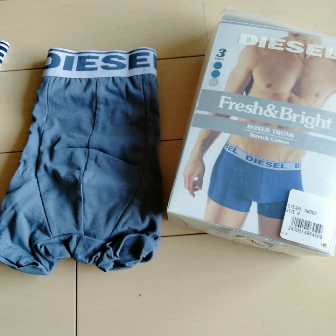 DIESEL(ディーゼル)のDIESEL ボクサートランクス　1枚 メンズのアンダーウェア(ボクサーパンツ)の商品写真