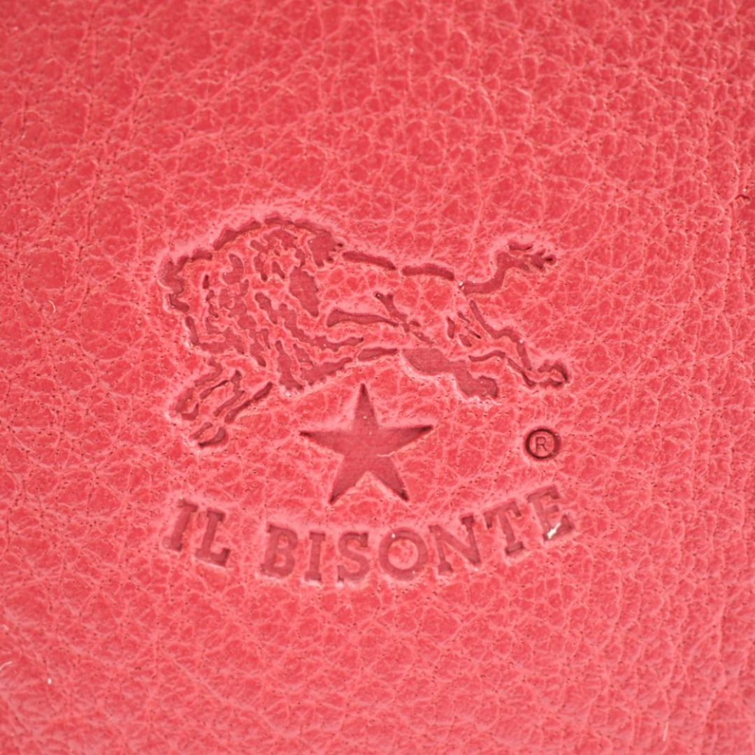 イルビゾンテ IL BISONTE 三つ折り財布
 SMW036 PVX005 SUMAC 1057 ピンク