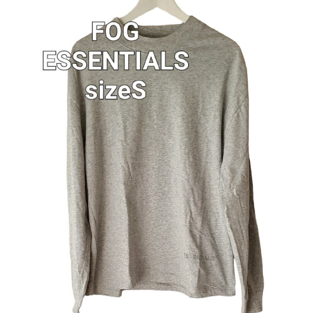 FOG ESSENTIALS バックロゴプレート 長袖tシャツ sizeS